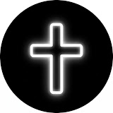 Glowing white cross